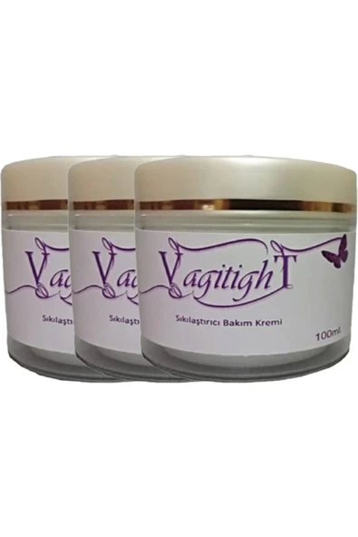 Vagitight 3lü Adet Kadınlara Özel Bölge Şekillendirme Pres Kremi Antigeniş 100 ml ürün görseli 1