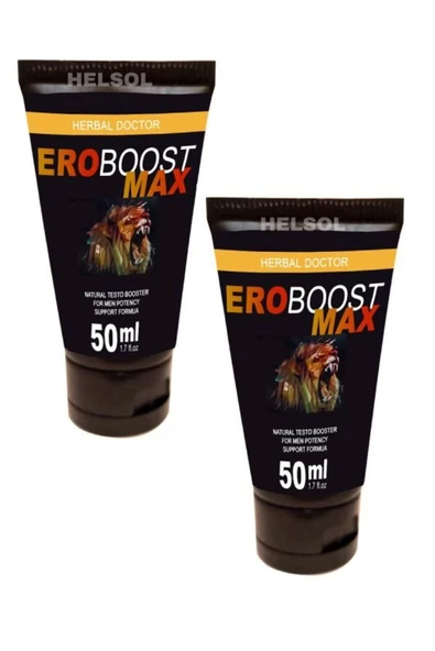 Eroboost Max Sertleştircili Masaj Bakım Kremi 50 ml X 2 Adet ürün görseli 1