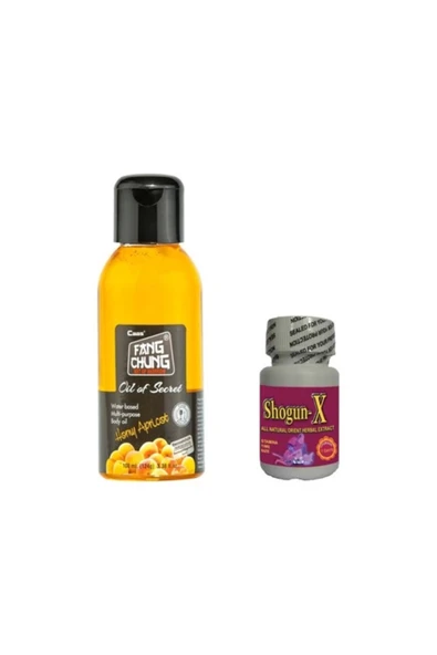 Cabs Fang Chung Oil Of Secret 100ml Kayısı Aromalı Masaj Yağı 30lu Shogunx Erkeklere Özel ürün görseli 1