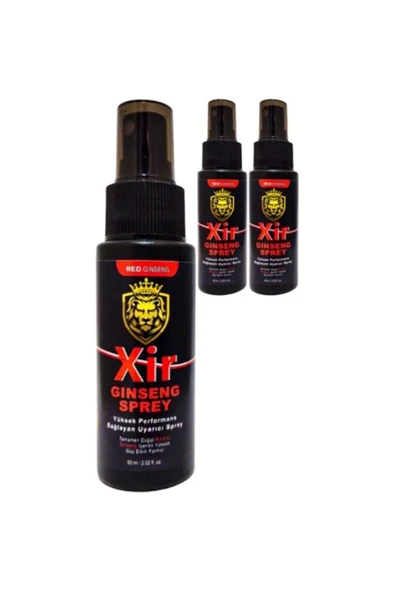 Xir 60 ml 3 Adet Erkeğe Özel Karışım 3xeffect Sprey ürün görseli 1