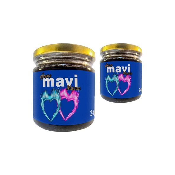 Efsanevi Mavi Macun Bay&Bayan Çiftlerİçin Özel 240 gr 2 Adet ürün görseli 1