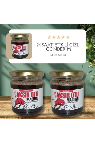 Çakşır Otu Macunu Erkeklere Özel Karışım 240 gr X 2 Adet ürün görseli 1