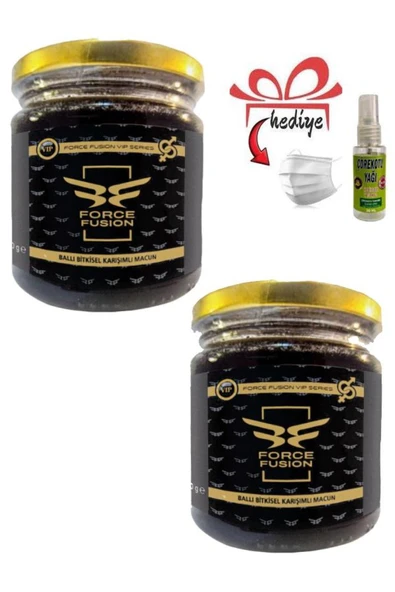 Force Fusion Erkek Özel Sorundan Koruyan Destekleyici 240 gr x 2 adet + Çörek Otu Yağı ürün görseli 1