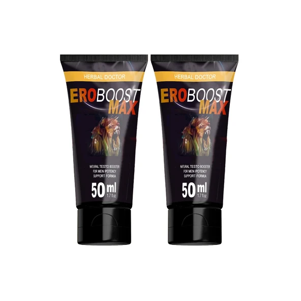 EroBoostMax 2 Adet Erkeklerin Gecesine Özel 50 ml Boost Krem ürün görseli 1
