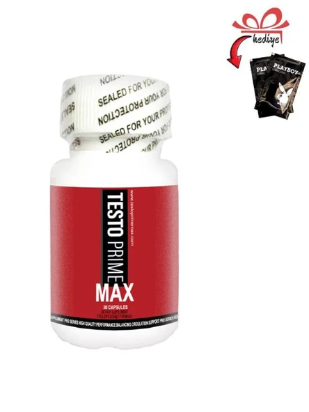 Testo Prime Max Erkeklere Özel Her an Maksimum Limit 30’lu x 1 adet ürün görseli 1
