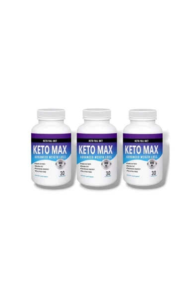 Keto Max Destekleyici Doğal Ürün 30'Lu X 3 Adet ürün görseli 1