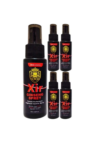 Xir  60 ml Erkeğe Özel Karışım 5 Adet 3xeffect Sprey ürün görseli 1