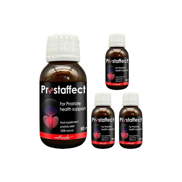Prostaffect Erkeklere Özel 4 Adet 50 ml Şurup ürün görseli 1