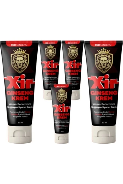 Xir Ginseng Mucizevi Sertleştiricili 3xeffect Cream 50 ml 5 Tane Erkeğe Özel Karışım Krem ürün görseli 1