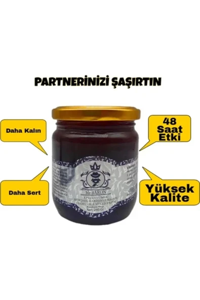 Mr. Baron Mucizevi Erkeklere Özel  Doğal Macun 240 gr ürün görseli 1