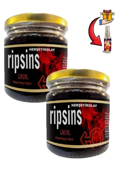 Ripsins Çoban Çökertenli Erkeklere Özel Güçlenme Destekleyici Ürün 240 gr x 2 ad + Lustra Masaj Yağı ürün görseli 1