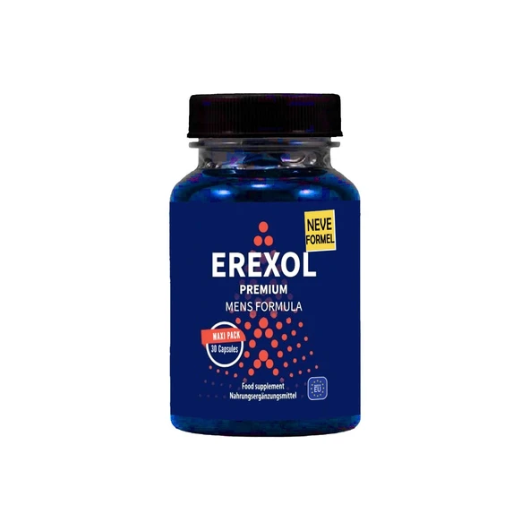 Erexol Erkekleri Desteklemeye L-argininli L-citrullineli macatozlu çinko Üzüm Extreli 30 lu ürün görseli 1
