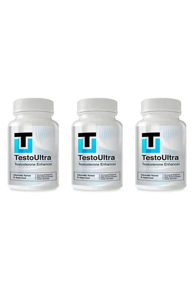 Testo Ultra Erkeklere Özel Bölge Destekleyici  60 Lı X 3 Adet ürün görseli 1