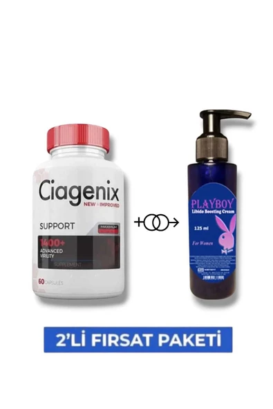 Ciagenix Erkek Özel Ürün 60'lı Destekleyici Mucizevi Kadın Lib.ido Arttırıcı Krem 125 ml ürün görseli 1