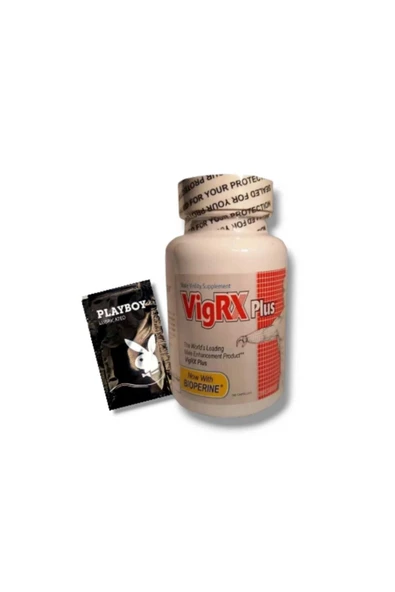 Vigrx Plus Erkeklere Özel Bölge Destekleyici 60 Lı Yanında Mucizevi Jel Hediye ürün görseli 1