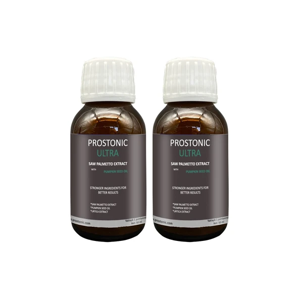 Prostonic Ultra 2 Kutu Erkeklere Sawpalmettolu Kabak Çekirdeği Ekstratlı 50 ml Şurup ürün görseli 1