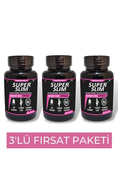 Medinutrica Super Slim Bölgesel Şekillendirici 30'lu Destekleyici X 3 Adet ürün görseli 1