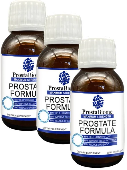 Prostate Formula Erkekler İçin Kendini güçlü, dengeli ve rahat hisset 50 ml x 3 ad. ürün görseli 1
