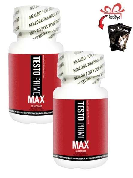 Testo Prime Max Erkeklere Özel Her an Maksimum Limit 30’lu x 2 adet ürün görseli 1
