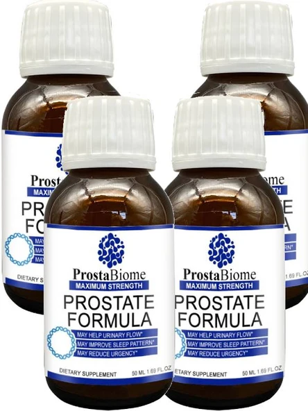 Prostate Formula Erkekler İçin Kendini güçlü, dengeli ve rahat hisset 50 ml x 4 ad. ürün görseli 1