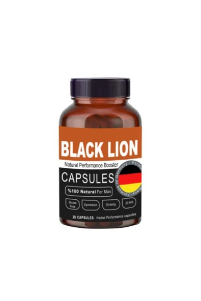 Black Lion Men Booster Erkeklere Özel Bölge Destekleyici 20'li x 1 adet ürün görseli 1