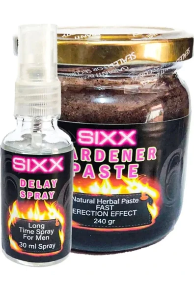 Sixx Anl Relaxer Gel 60 ml Herbal Paste Doğal Macun 240 gr ürün görseli 1