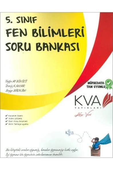 *Kampanya* 5.Sınıf Fen Bilimleri Soru Bankası Koray Varol Akademi ürün görseli 1