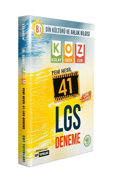 Ddy 8.Sınıf Lgs Efsane 41 Deneme ürün görseli 1