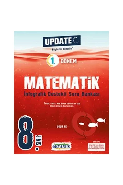Okyanus 8.Sınıf 1.Dönem Matematik Update Soru Bankası ürün görseli 1