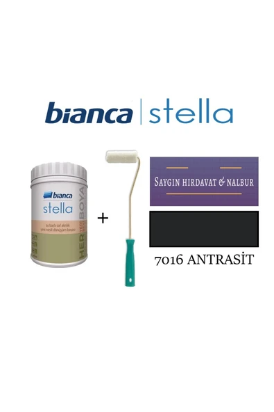 Bianca Stella Su Bazlı Akrilik Boya + Dekor Kadife Parmak Rulo 500ML ürün görseli 1
