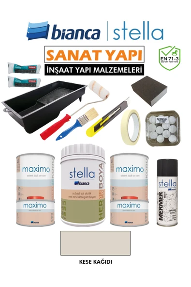 Bianca Bianca Set Ful Paket ( Mutfak - Tuvalet Banyo - Fayans - Mobilya ) ürün görseli 1