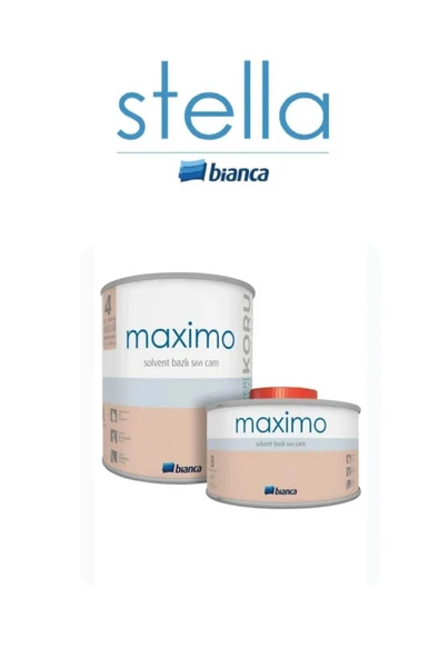 Bianca Stella Maximo Solvent Bazlı Sıvı Cam İpek Mat ürün görseli 1