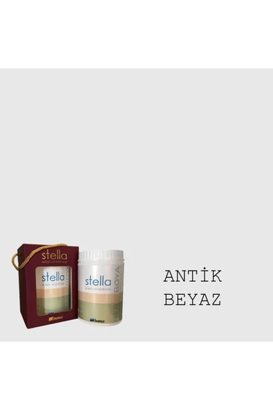 Bianca Stella Su Bazlı Saf Akrilik Boya 0.5 Lt - Antik Beyaz ürün görseli 1