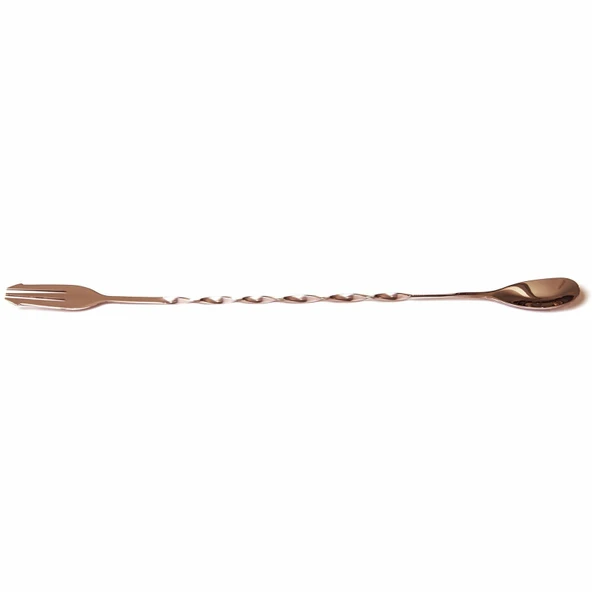 Çatallı Bar Kaşık Bakır 33 Cm ürün görseli 1