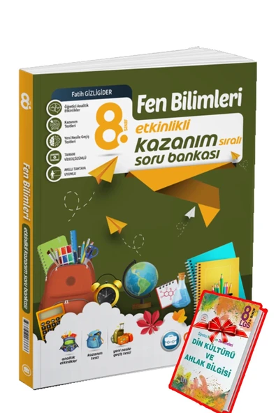 Çanta 8.Sınıf Fen Bilimleri Etkinlikli Kazanım Soru Bankası ürün görseli 1