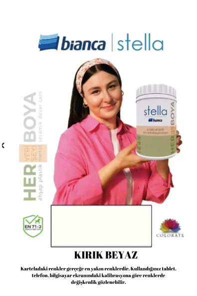 Bianca Stella Su Bazlı Saf Akrilik Boya 500ml ürün görseli 1