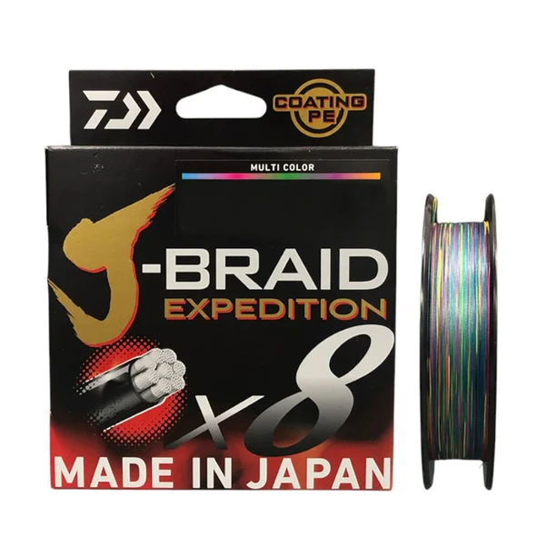 Daiwa J-Braid Expedition 0,16 Mm 150 Mt Multi ürün görseli 1