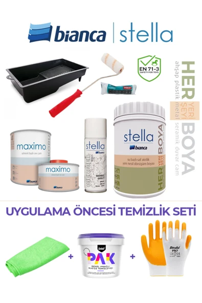 Bianca Stella Set Temizlik Paketiyle ürün görseli 1