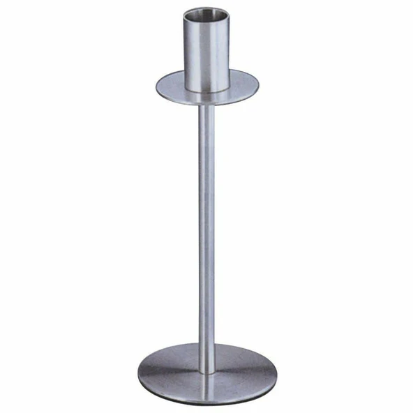Biradlı Ayaklı Çelik Mumluk 22 Cm ürün görseli 1