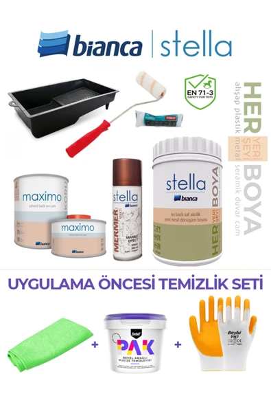 Bianca Stella Set Temizlik Paketiyle ürün görseli 1