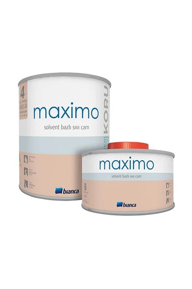 Bianca Maximo Solvent Bazlı Sıvı Cam 0,5 Litre Parlak ürün görseli 1