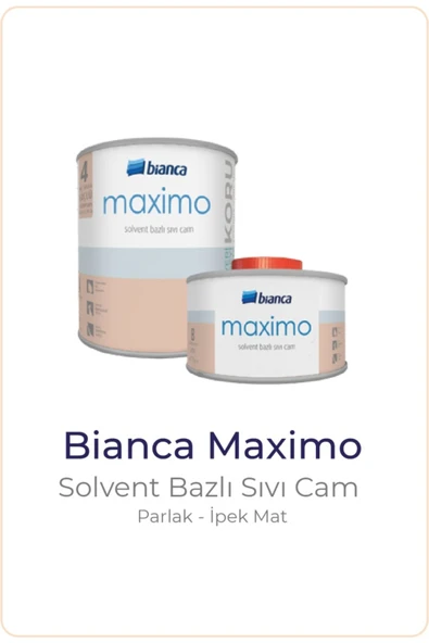 Bianca Bianco Maximo Sıvı Cam + Uygulama Seti - Resim 6