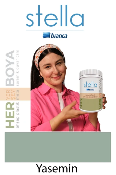 Bianca Stella Su Bazlı Saf Akrilik Boya 1lt ürün görseli 1