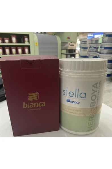 Bianca Stella Su Bazlı Akrilik Boya - Resim 4