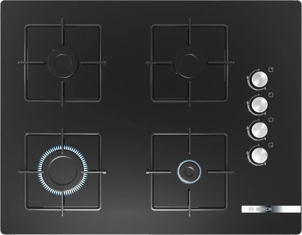 Bosch POP7C6O12O Siyah Cam Ankastre Ocak ürün görseli 1