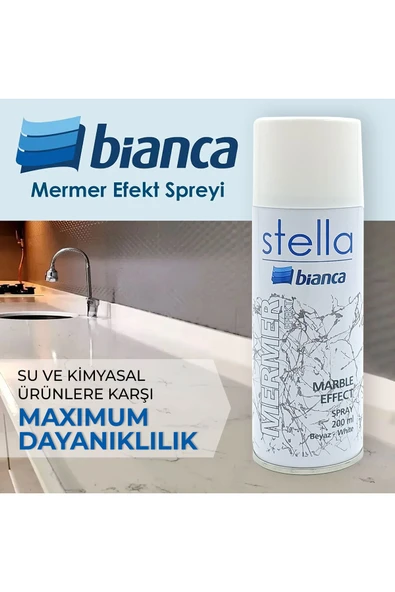 Bianca Stella Mermer Efect - Resim 4