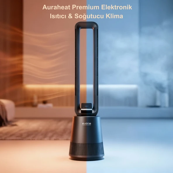 Aura Heat Premium Elektronik Isıtıcı Soğutucu Klima Dört Mevsim Konfor Klima, Sessiz Güç ürün görseli 1