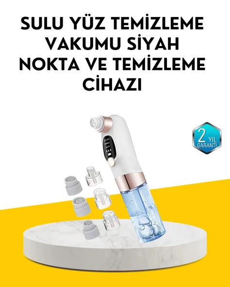 Çok Fonksiyonlu Cilt Bakım Cihazı – Siyah Nokta, Gözenek Ve Akne Temizleyici ürün görseli 1
