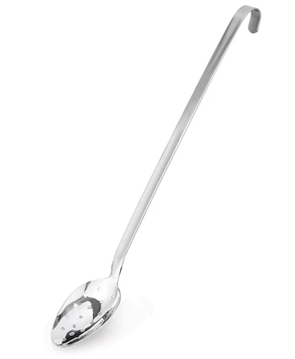 Sanayi Tipi Puntalı, Delikli Servis Kaşığı 35 Cm ürün görseli 1