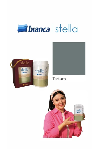 Bianca Stella Su Bazlı Saf Akrilik Boya 500ml - Tortum ürün görseli 1